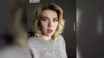 Scarlett Johansson's Tiktok Lookalike | Influencer Compilation