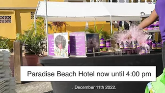 Vlogmas Day 3| Paradise Beach Hotel Farmers Market MyCrownOfCurls