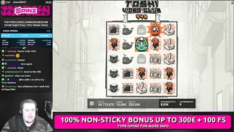 TOSHI VIDEO CLUB ★ AMAZING BONUSES BACK 2 BACK ★ VIHISLOTS TWITCH STREAM