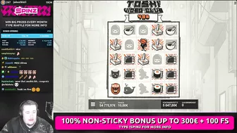 TOSHI VIDEO CLUB ★ AMAZING BONUSES BACK 2 BACK ★ VIHISLOTS TWITCH STREAM