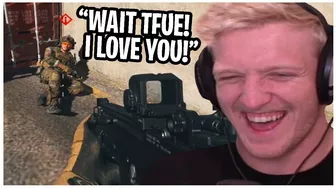 Tfue Can't Stop Laughing After Getting Stream Sniped By His BIGGEST Fan In Warzone 2.0!