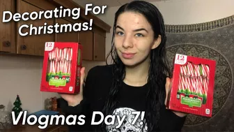 Come Decorate For Christmas With Me In Our 1st Home Together! | Vlogmas Day 7