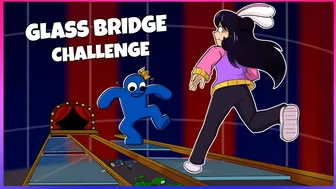 Rainbow Squid Games - Boneworks (Glass Bridge Challenge)