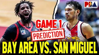 SAN MIGUEL VS BAY AREA Game 1 Prediction | PBA SEMIFINALS