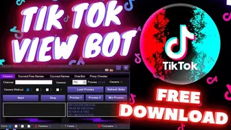 TikTok View Bot ???? How to get more views on tiktok ???? TikTok bot