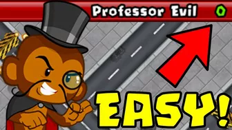 How to Beat The NEW Professor Evil Challenge in BTD Battles | Week 50