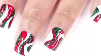 DIY CHRISTMAS NAIL DESIGNS | Christmas nail art compilation using gel nail polish at home