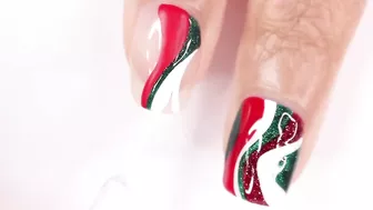 DIY CHRISTMAS NAIL DESIGNS | Christmas nail art compilation using gel nail polish at home