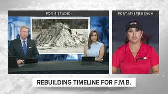 Timeline for Fort Myers Beach Rebuild