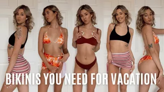 VLOGMAS DAY 12 !! VACATION TRY ON HAUL *bikini try on haul* what swimwear to pack for your vacation!