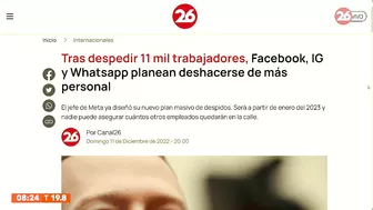 Ola de despidos en Facebook, Instagram y Whatsapp en todo el mundo