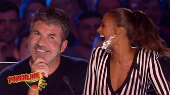 Funny Comedian Claps Back At RUDE BGT Audience Members!