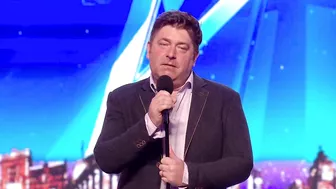 Funny Comedian Claps Back At RUDE BGT Audience Members!