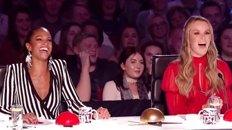 Funny Comedian Claps Back At RUDE BGT Audience Members!