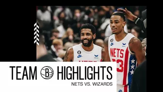 Game Highlights | Brooklyn Nets vs. Washington Wizards | 12.12.22