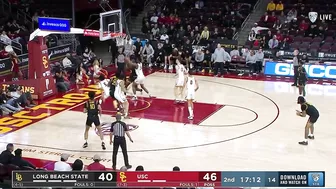 USC vs. Long Beach State | Game Highlights | College Men's Basketball | 2022-23 Season