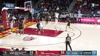 USC vs. Long Beach State | Game Highlights | College Men's Basketball | 2022-23 Season