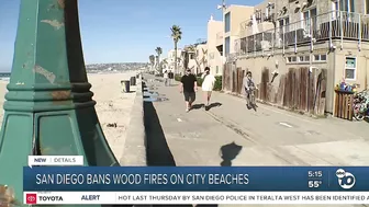 'It's a bummer': San Diego to ban bonfires on beaches outside of designated fire pits