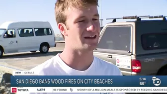 'It's a bummer': San Diego to ban bonfires on beaches outside of designated fire pits