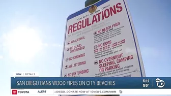 'It's a bummer': San Diego to ban bonfires on beaches outside of designated fire pits