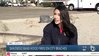 'It's a bummer': San Diego to ban bonfires on beaches outside of designated fire pits