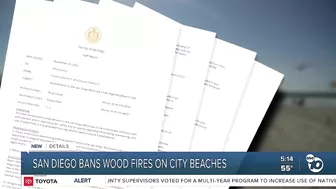 'It's a bummer': San Diego to ban bonfires on beaches outside of designated fire pits