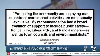 'It's a bummer': San Diego to ban bonfires on beaches outside of designated fire pits