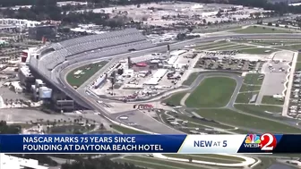 NASCAR marks 75 years since its founding in Daytona Beach