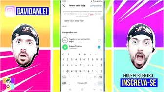 NOVA FUNÇÃO INSTAGRAM: DEIXAR UMA NOTA ( APRENDA )
