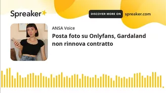 Posta foto su Onlyfans, Gardaland non rinnova contratto