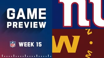 New York Giants vs. Washington Commanders | 2022 Week 15 Game Preview