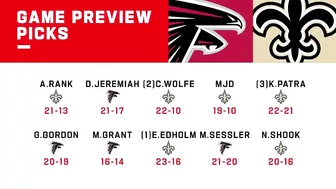 Atlanta Falcons vs. New Orleans Saints | 2022 Week 15 Game Preview