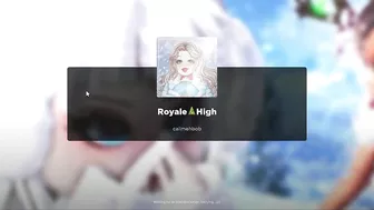 NEW Snowflake Mini Game Arrival Screen Update Out Now Royale High Update