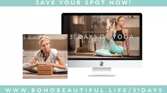 Boho Beautiful '31 Days Of Yoga' | Your New Yoga Program For A Perfect 2023