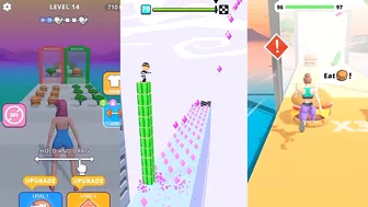 ☑️ Twerk Run-Fat 2 Fit-Cube Surfer-All Levels Android,ios Gameplay