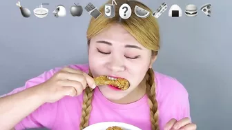 TIKTOK EMOJI MUKBANG???? ???????????????????? YES or No Challenge ASMR Eating Emoji Foods challenge by HIU 하이유