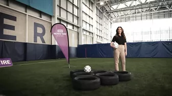 GREALISH vs DIAS: TIRE PONG! | Man City stars get Competitive! | Nexen Tire Challenge