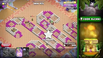 3 ÉTOILES SUR LE NOUVEAU CHALLENGE DE Clash Noël (2) ! Clash of Clans