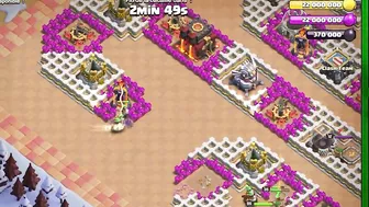 3 ÉTOILES SUR LE NOUVEAU CHALLENGE DE Clash Noël (2) ! Clash of Clans