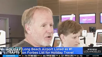 Long Beach Airport ranks No.1 for holiday travel