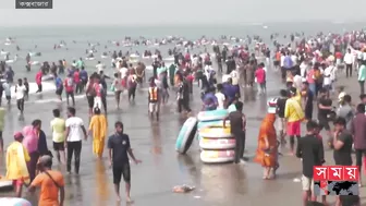 বিজয় দিবসে কক্সবাজারে পর্যটকদের ভিড় | Cox's Bazar Beach | Cox's Bazar News | Somoy TV