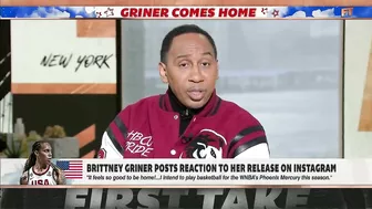 Brittney Griner posts a statement on Instagram following her release | First Take