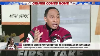 Brittney Griner posts a statement on Instagram following her release | First Take