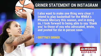 Brittney Griner Thanks Biden, Fans In First Instagram Post Since Return To U.S.