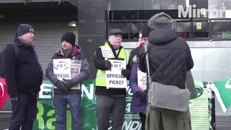 Trains grind to a halt again as travel disrupted by 48-hour walkout