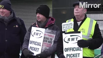 Trains grind to a halt again as travel disrupted by 48-hour walkout