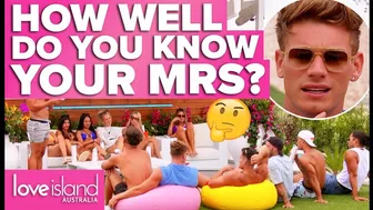 Villa games: How well do you know your Mrs? | Love Island Australia 2022