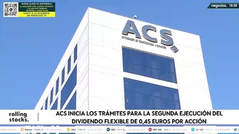 ACS inicia los trámites para la segunda ejecución del dividendo flexible de 0,45 euros por acción