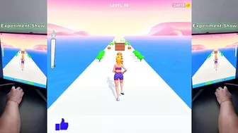 Satisfying Mobile Games - Twerk Race 3D in All Levels Mobile Game iOS, Android Walkthrough Gameplay