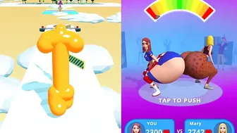 Playing 1111111 Tiktok Games NEW VIDEO Satisfying & Relaxing Videos Twerk Race | Tallman Run